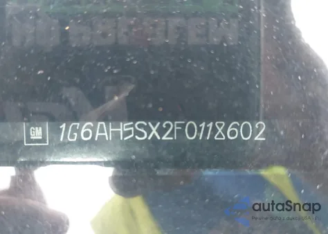 2015 Cadillac Ats Luxury z USA, uszkodzony, nr VIN 1G6AH5SX2F0118602